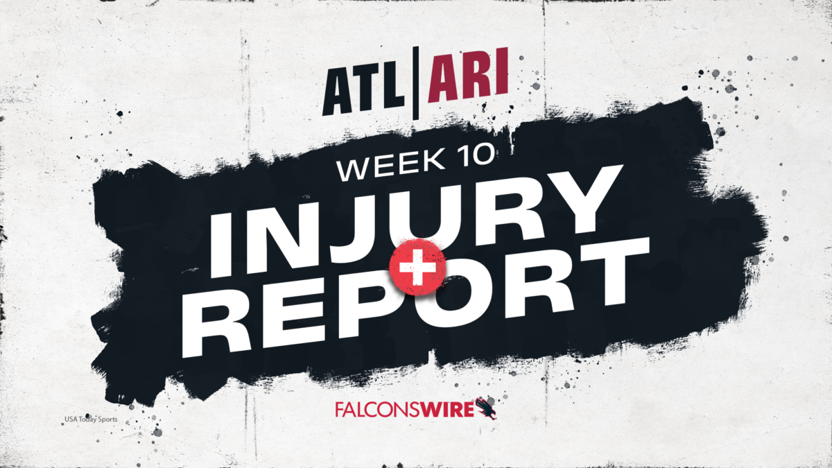 Falcons vs. Cardinals: Final Week 10 injury report