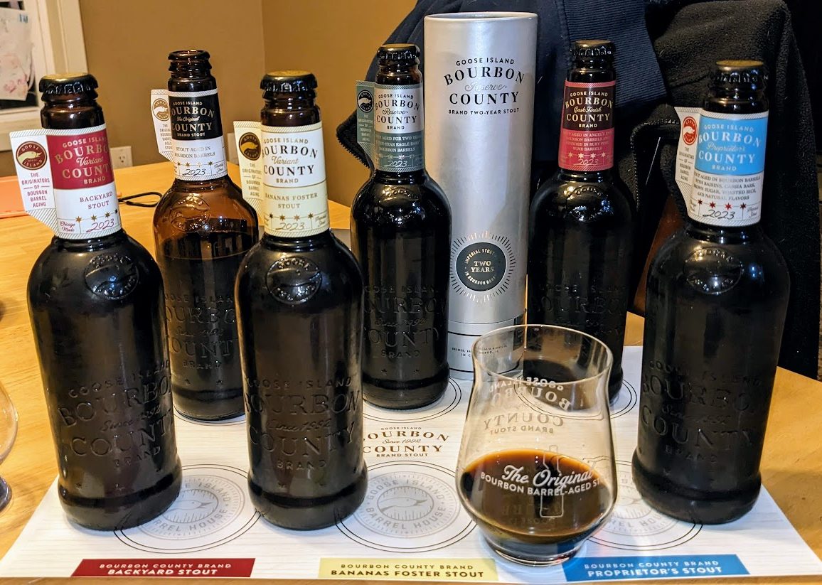 Goose Island’s special release Bourbon County stouts are back, boozy and remarkably complex