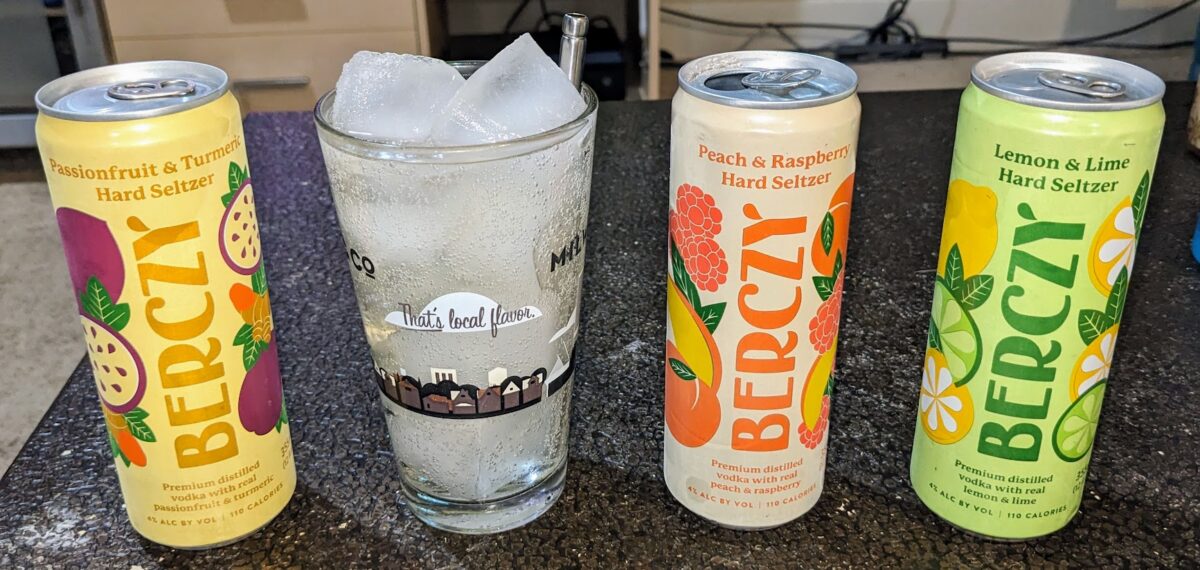 Hard seltzer of the week: Berczy brings a touch of class and uninspired flavors to the game