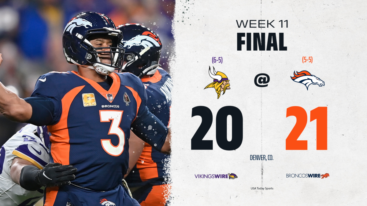 5 takeaways from the Broncos’ win vs. Vikings in Week 11