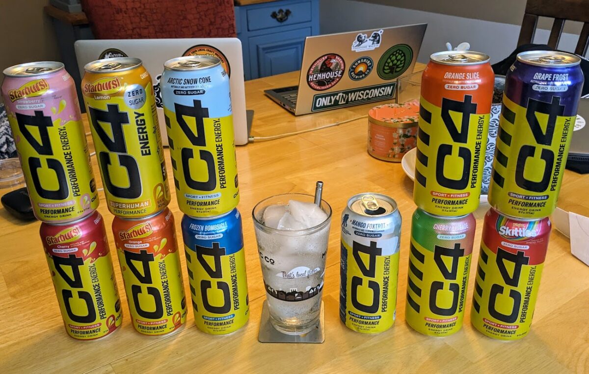 Ranking — and grading! — every flavor of C4 energy drink, from Starburst to Skittles