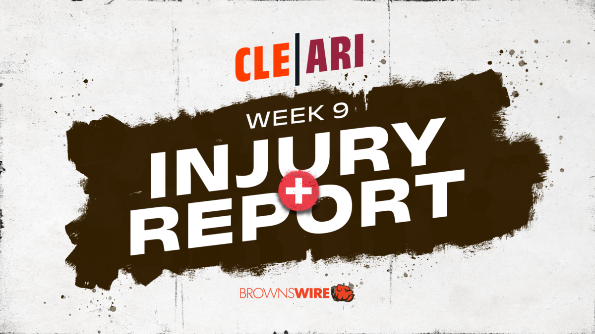 Browns Injury Report: Dawand Jones questionable, Greg Newsome out vs. Cardinals