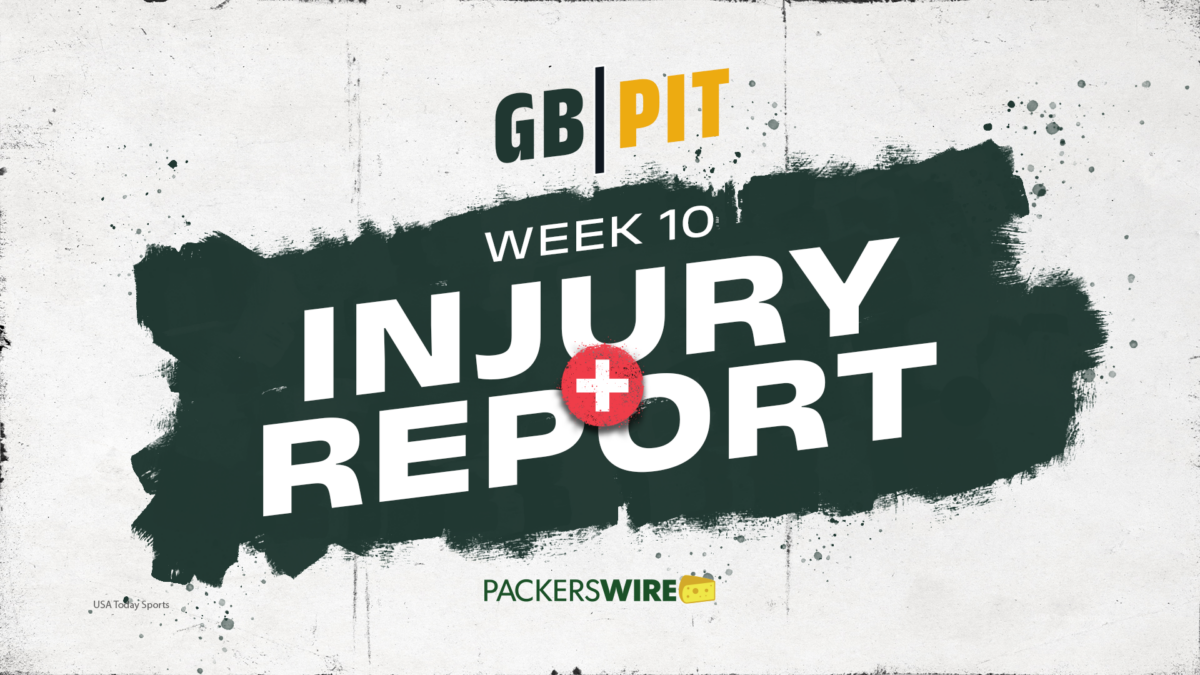 Steelers vs. Packers: 4 listed on early Week 10 injury report