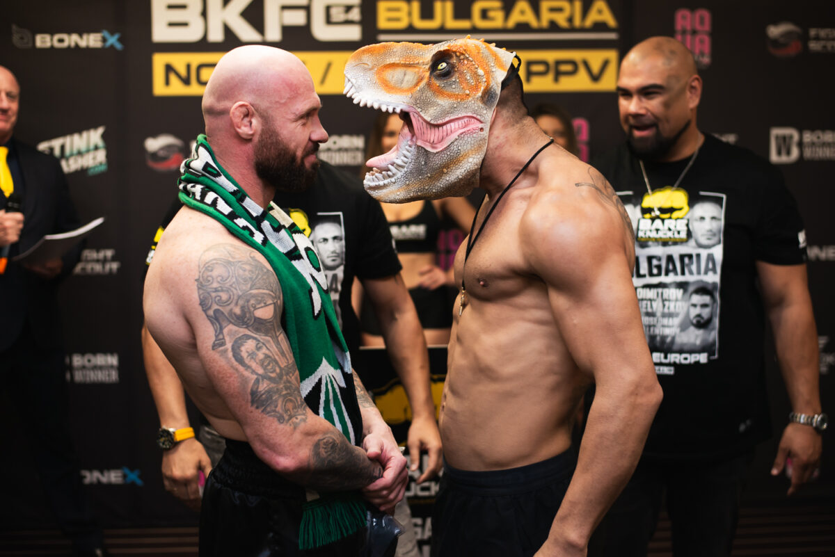 Photos: BKFC 54 weigh-ins and fighter faceoffs