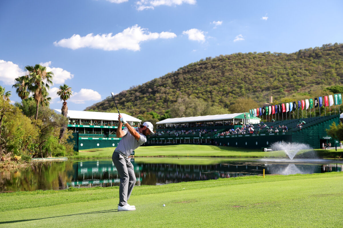 After 20-hour flight, Max Homa says he ‘may as well play some good golf’ as he’s tied for lead at Nedbank Golf Challenge in South Africa