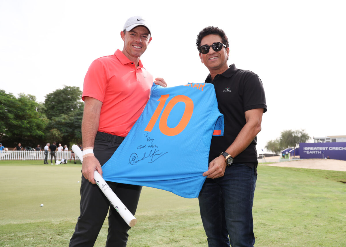 Before teeing off, Rory McIlroy meets up with the most famous athlete in the world you’ve likely never heard of