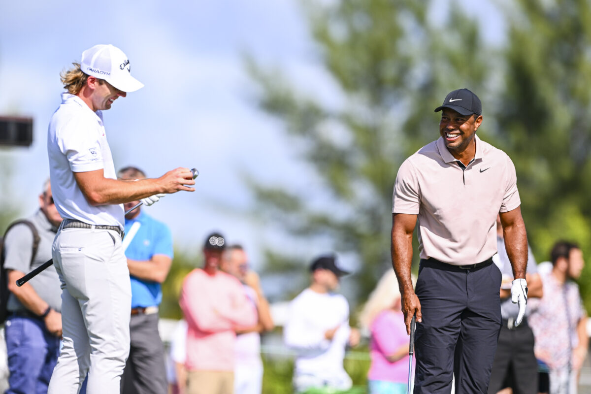 Social media was thrilled Thursday morning before Tiger Woods’ tee time at the Hero World Challenge