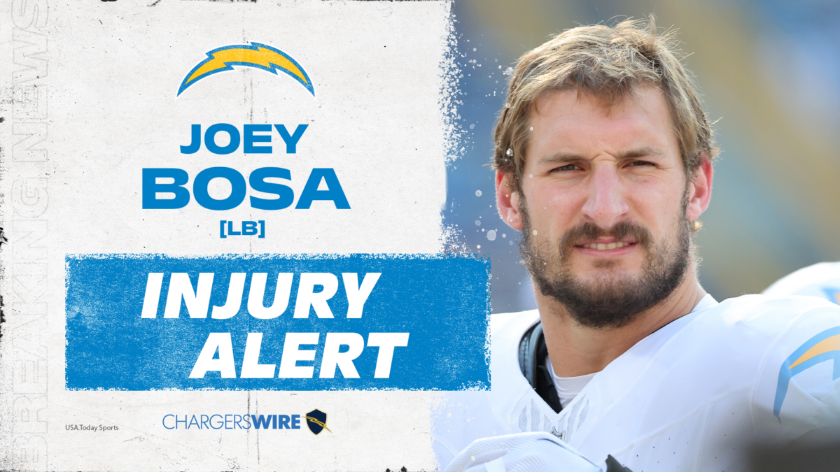 Chargers’ Joey Bosa carted off with foot injury