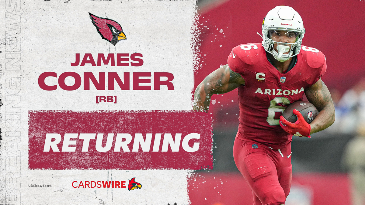 Cardinals officially activate RB James Conner from IR