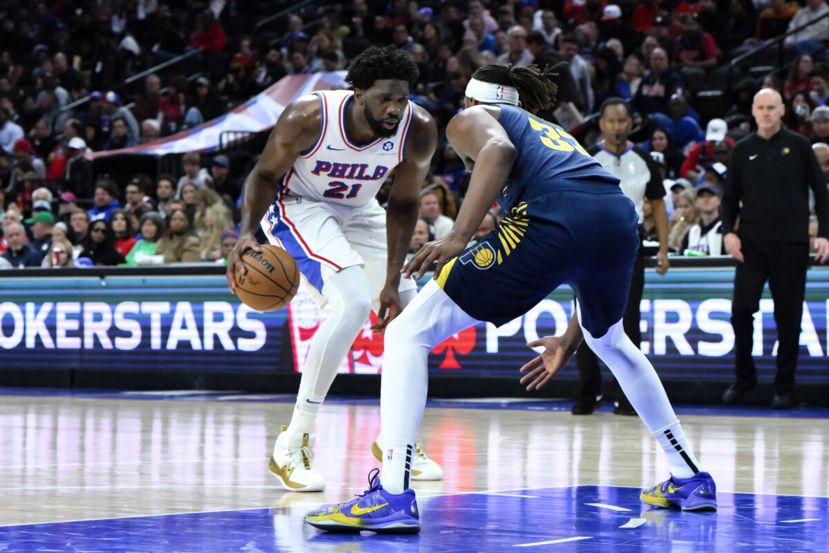 Sixers’ Joel Embiid brings up Myles Turner’s old comments after win