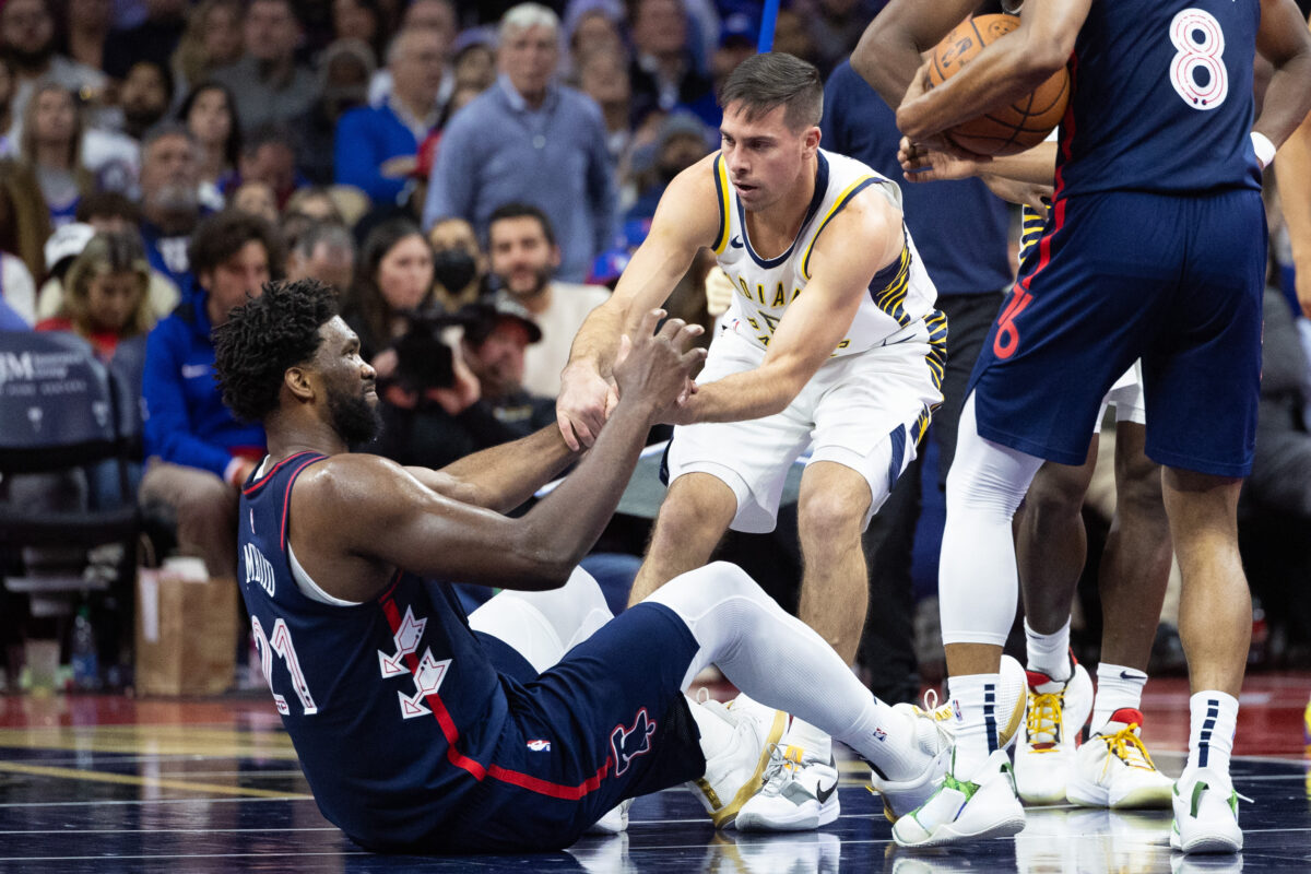 Pacers’ TJ McConnell saw greatness early in Sixers star Joel Embiid