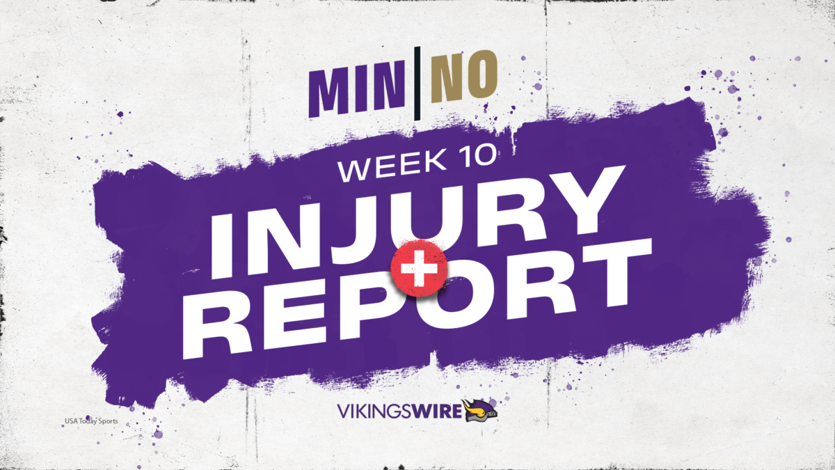 Vikings Thursday injury report sees two changes