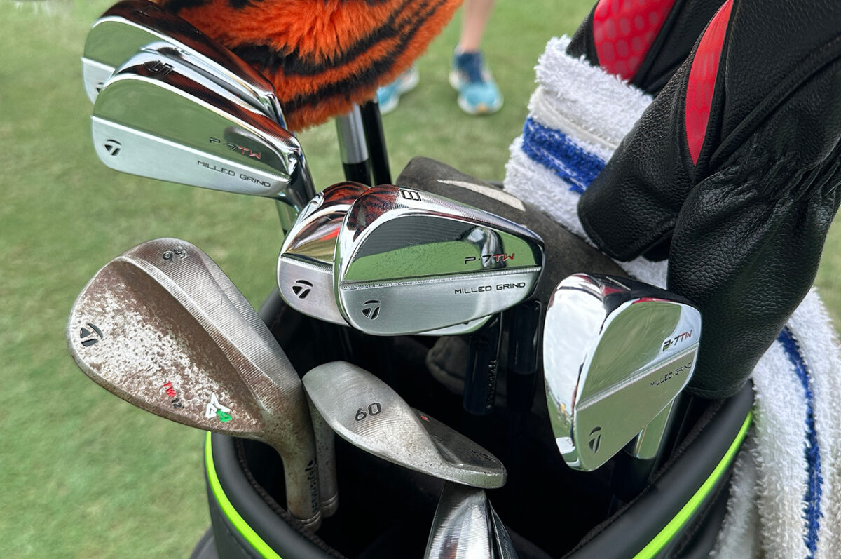 Tiger Woods’ golf equipment at the 2023 Hero World Challenge