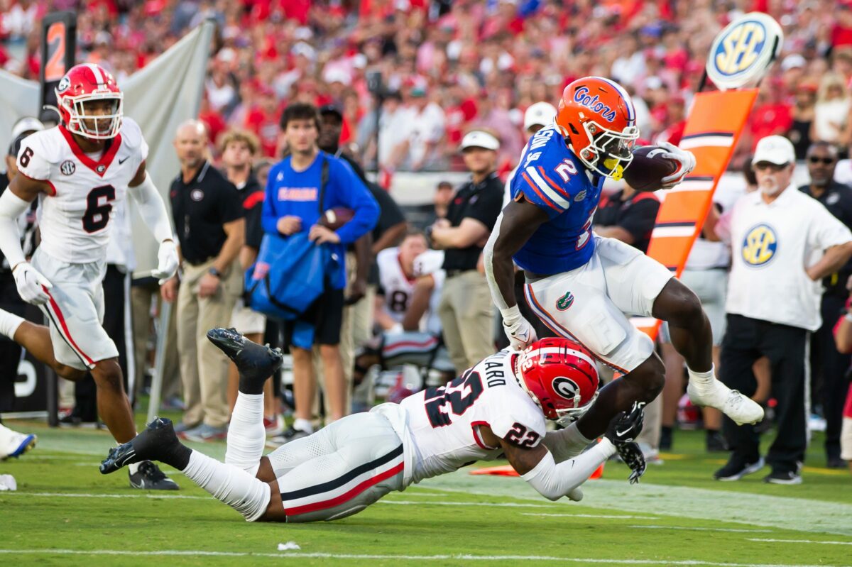 ESPN’s FPI ranking plus other data after Gators’ Week 9 loss to UGA