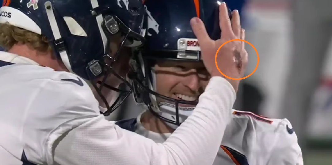 Twitter thinks Riley Dixon cheated on Broncos’ game-winning field goal (he didn’t)