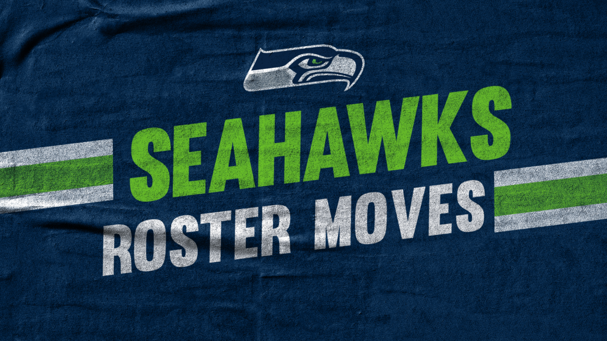Seahawks announce 3 roster moves going into Week 11 game