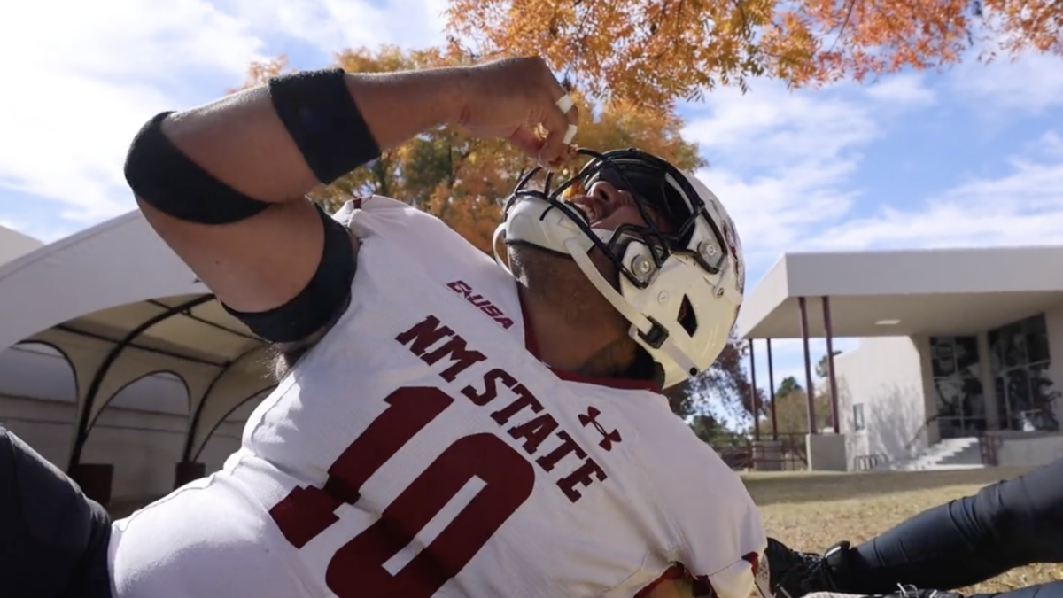 New Mexico State taunted Western Kentucky with suggestive chicken-eating, then showed off a uniform