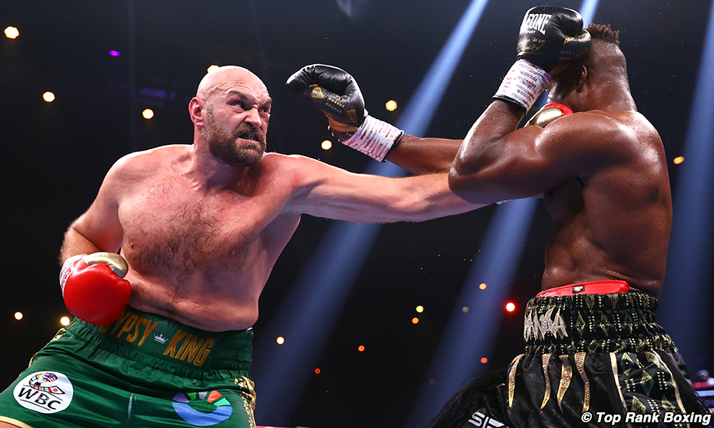 Billy Joe Saunders: ‘If Tyson Fury was a fraction of himself, Francis Ngannou wouldn’t lay a glove on him’
