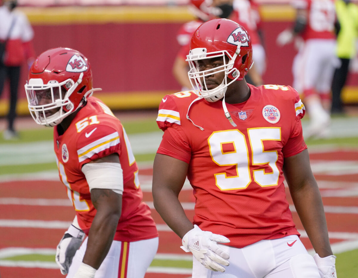 WATCH: Every Chiefs sack in the first half against Eagles in Week 11