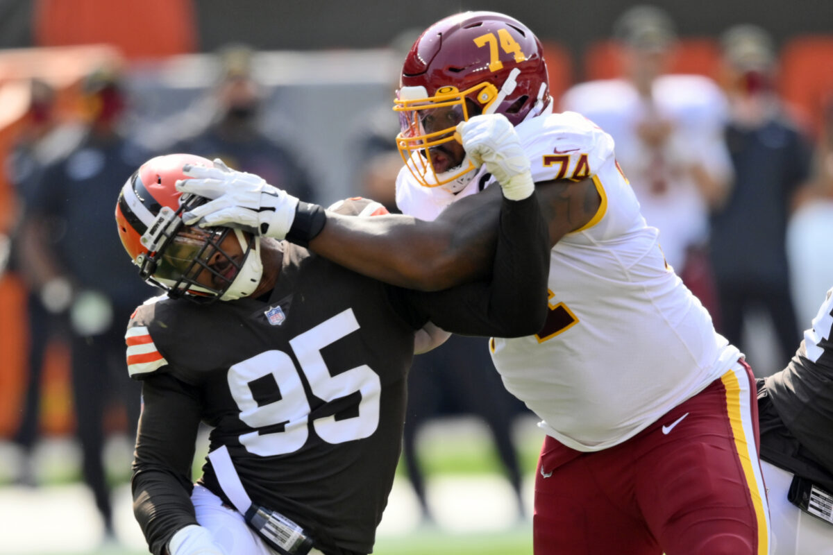 Veteran Geron Christian Sr. should remain Browns’ left tackle with Jedrick Wills Jr. out