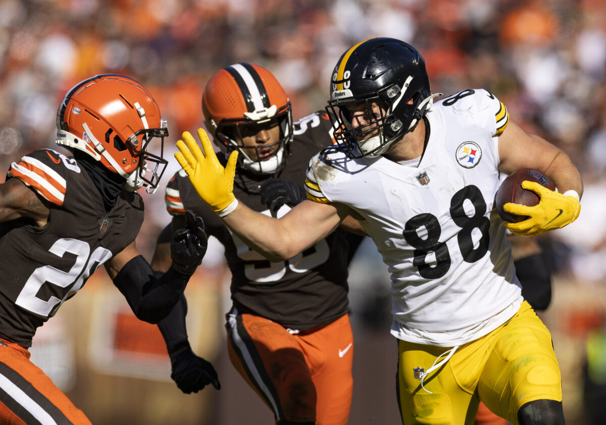 Steelers could get Pat Freiermuth back in time for big Browns brawl