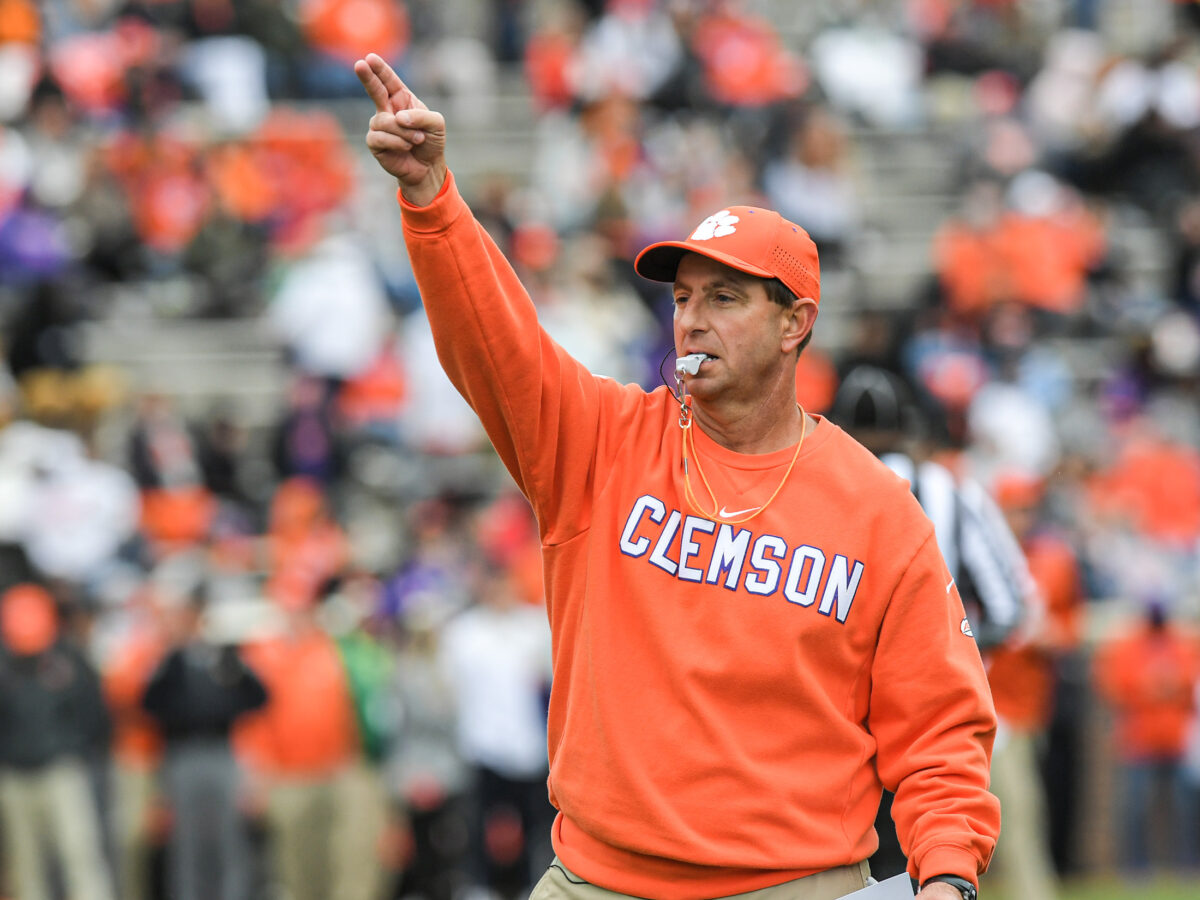 Report: Clemson HC Dabo Swinney is now an apparent candidate for the Texas A&M opening