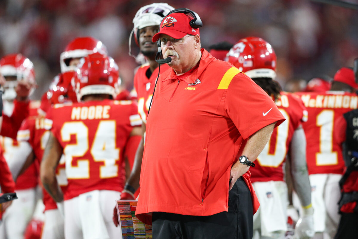 Andy Reid isn’t concerned about Chiefs’ failure to trade for a WR at the deadline