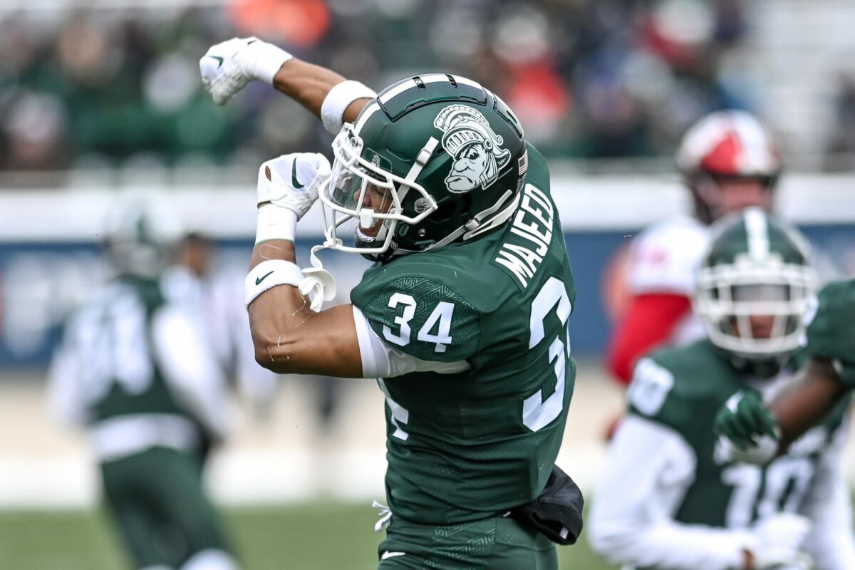 Walk-on Khalil Majeed excels for Michigan State football in win