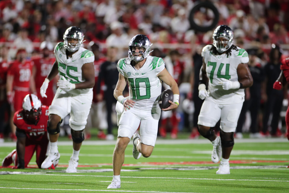 Oregon’s win at Utah revealed the gulf between the Ducks and USC