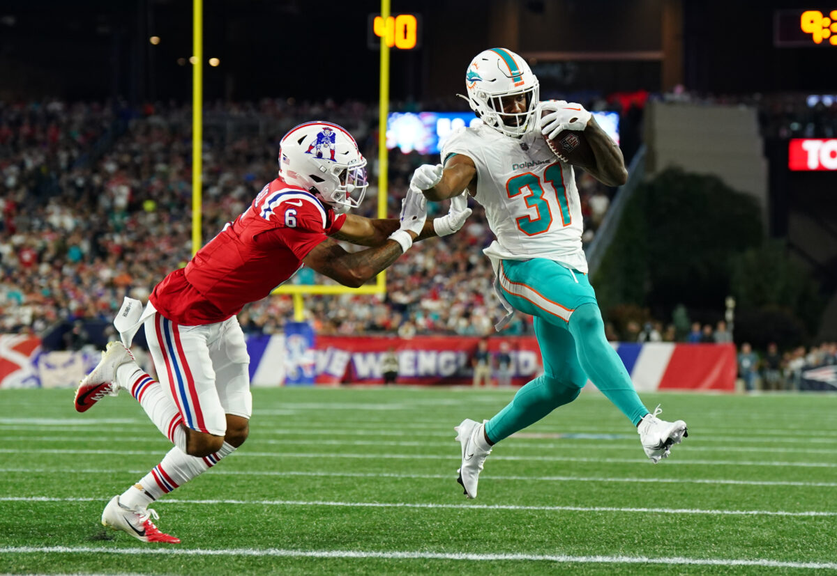 Dolphins RB Raheem Mostert shares Hall of Fame aspirations