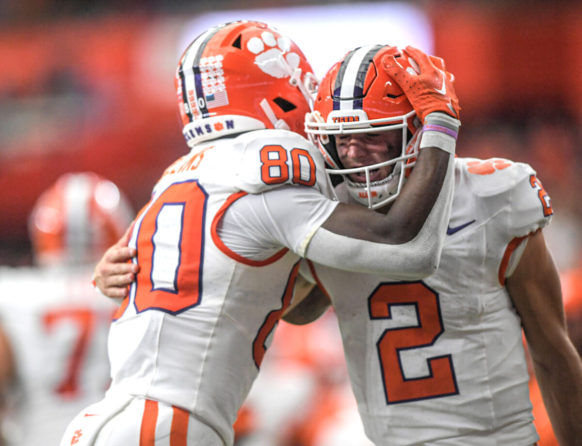 Dabo Swinney shares an injury update on wide receiver Beaux Collins