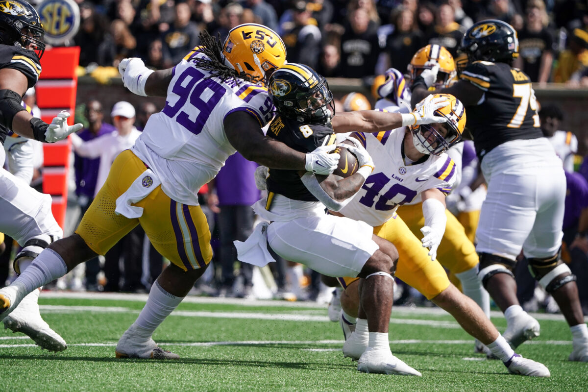 Defensive line depth will pay off for LSU against Alabama
