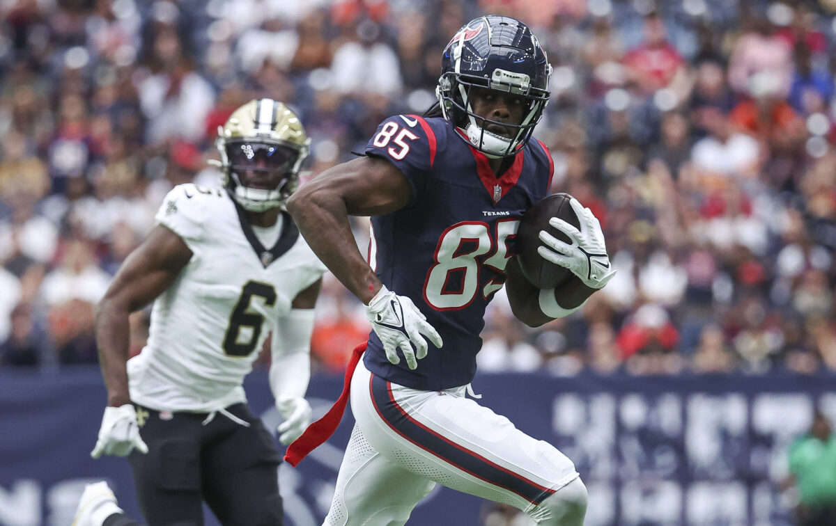 Why Texans WR Noah Brown should be considered as a Week 10 waiver wire pickup