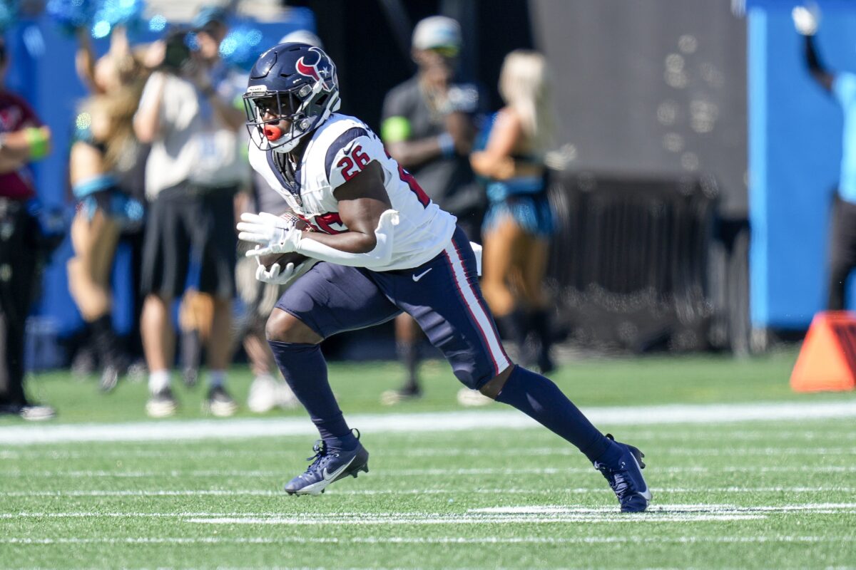 Devin Singletary can make case as Texans RB1 versus the Buccaneers