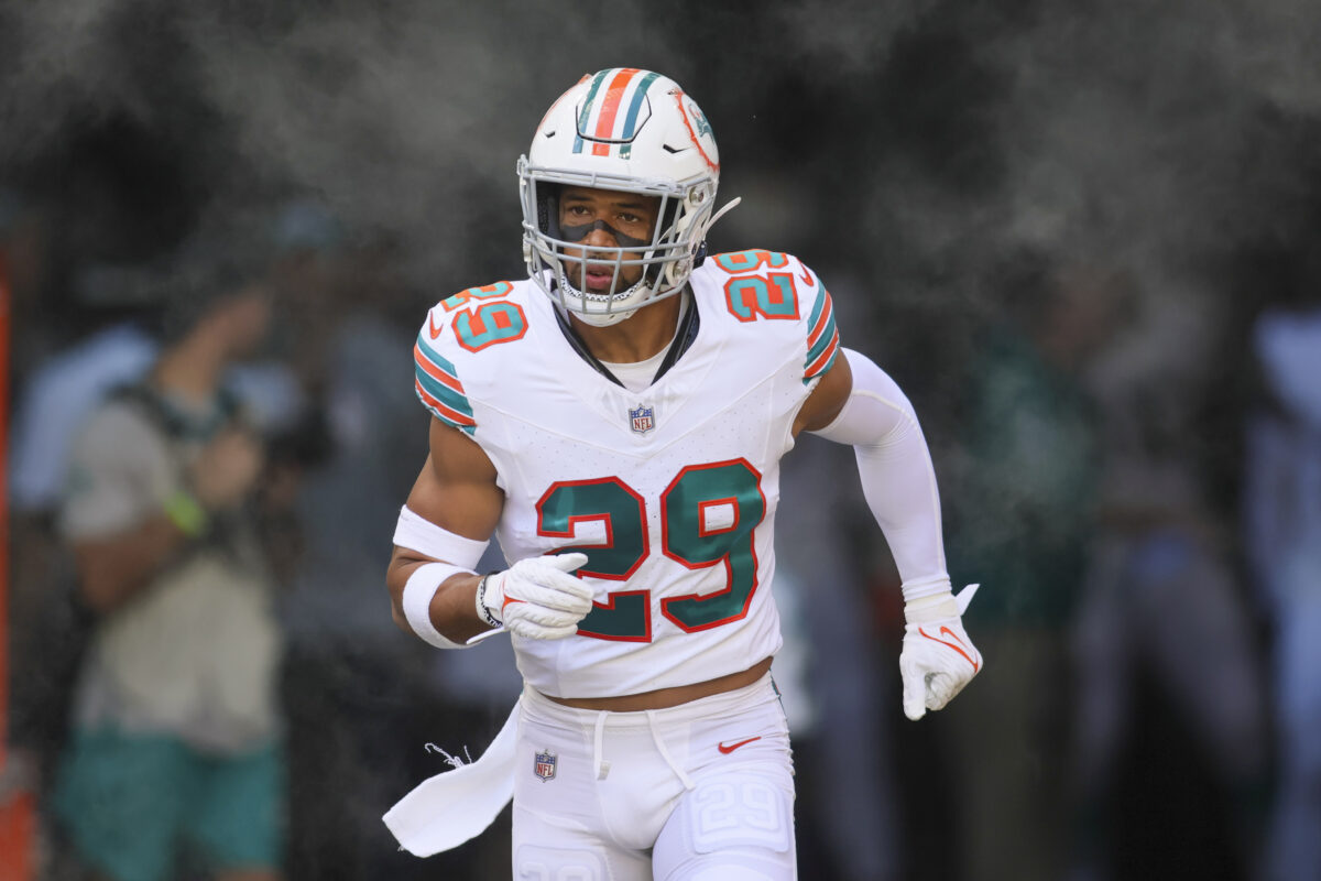 Dolphins safety Brandon Jones has cleared concussion protocol