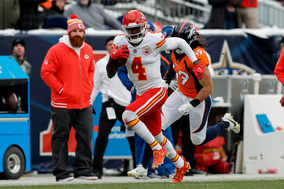 Chiefs WR Rashee Rice grades out as NFL’s fourth-best rookie, according to PFF