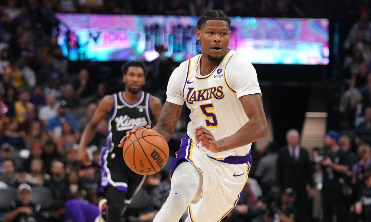 Cam Reddish is out for Thursday’s Lakers vs. Thunder game