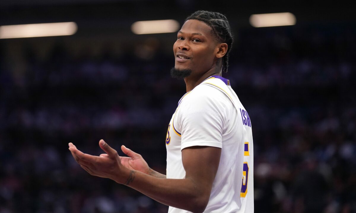 It looks like Lakers head coach Darvin Ham drew up final play vs. Heat for Cam Reddish