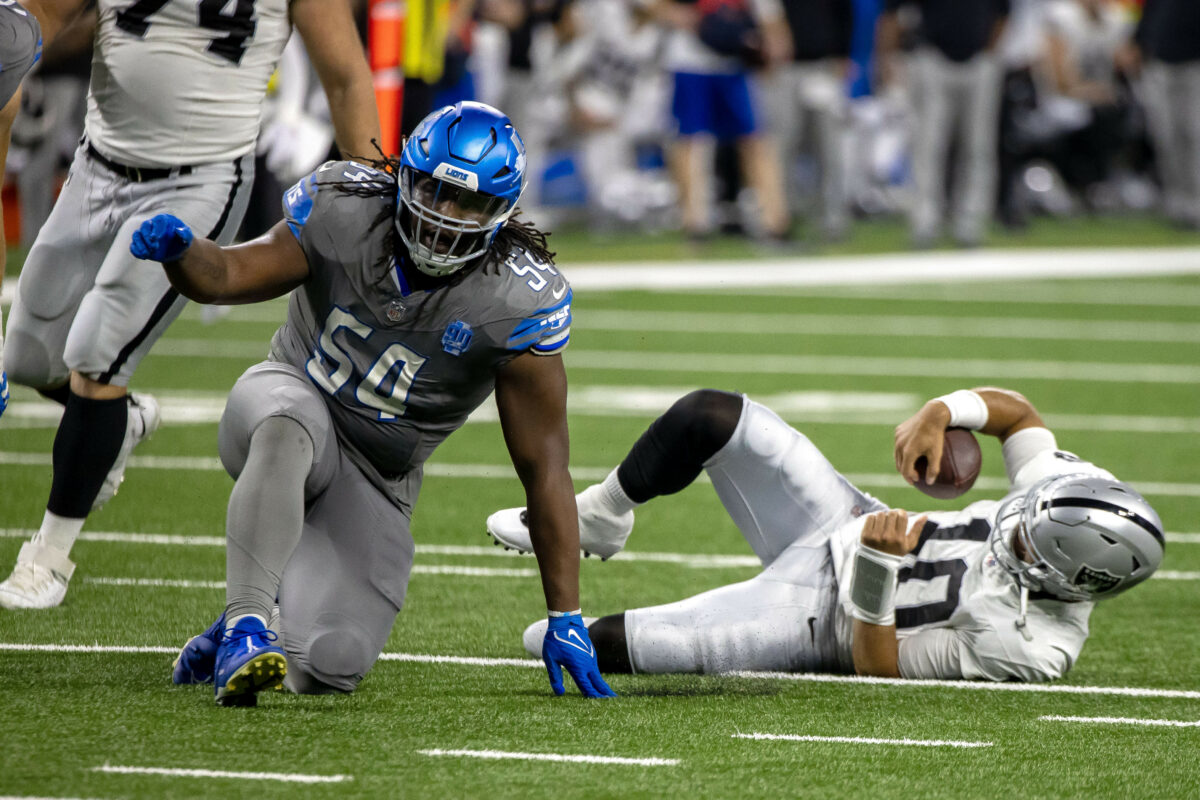 Lions Film Review: Alim McNeill has career day against the Raiders