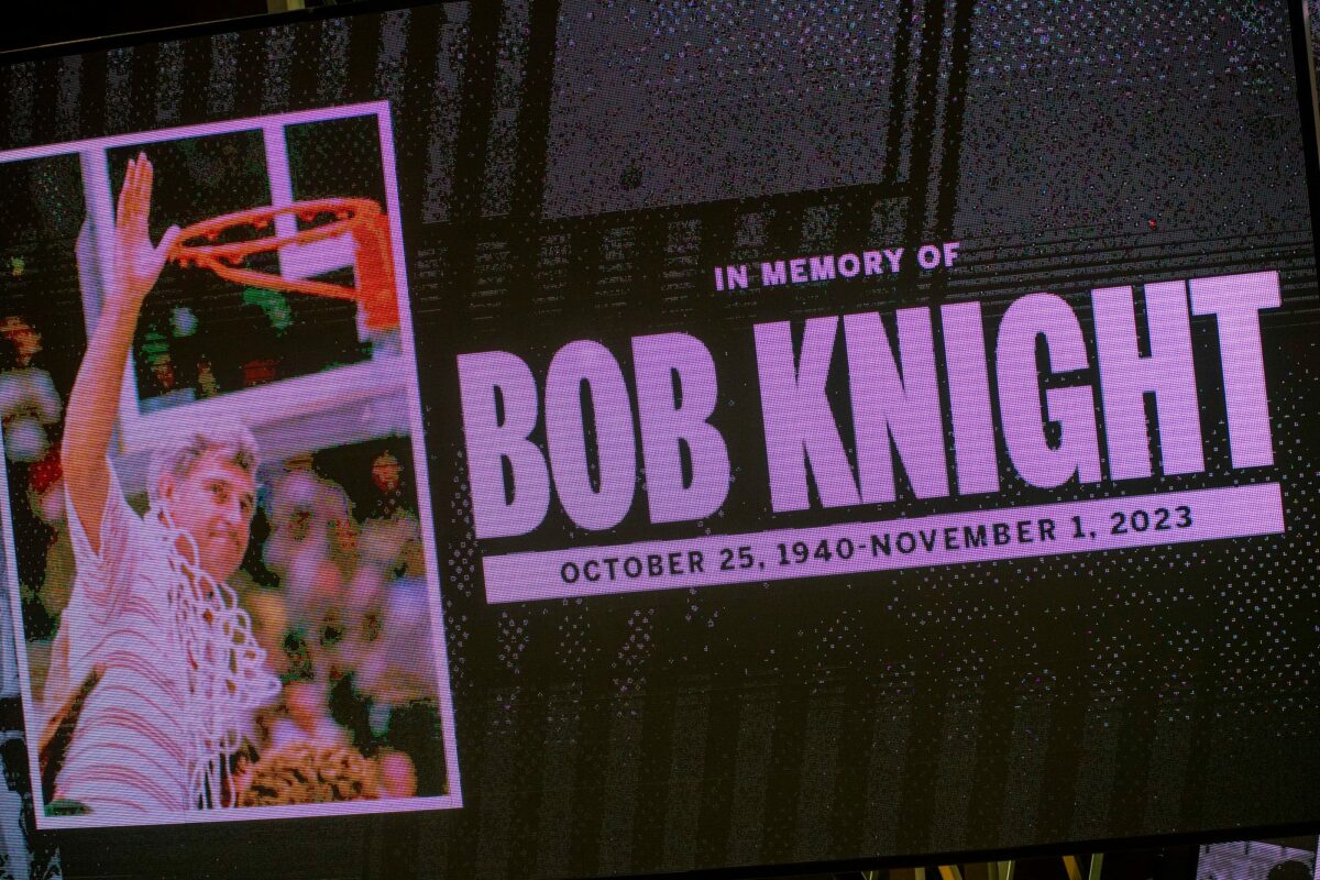 Roy Williams reflects on the late Bob Knight