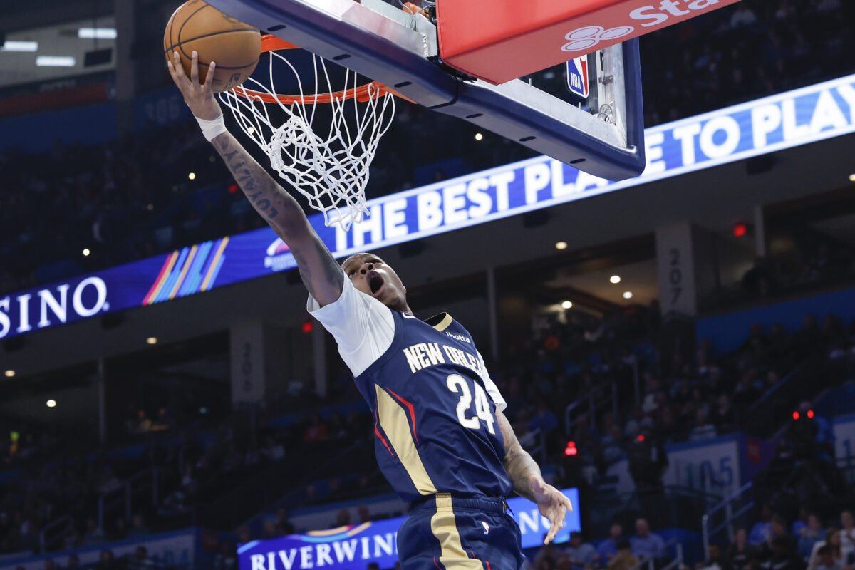 Pelicans’ Jordan Hawkins joins elite company after 31-point explosion