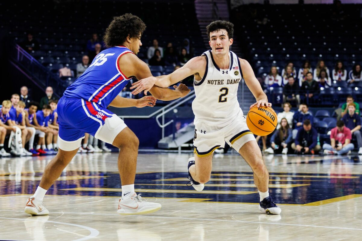 Photos from Notre Dame’s exhibition win over Hanover