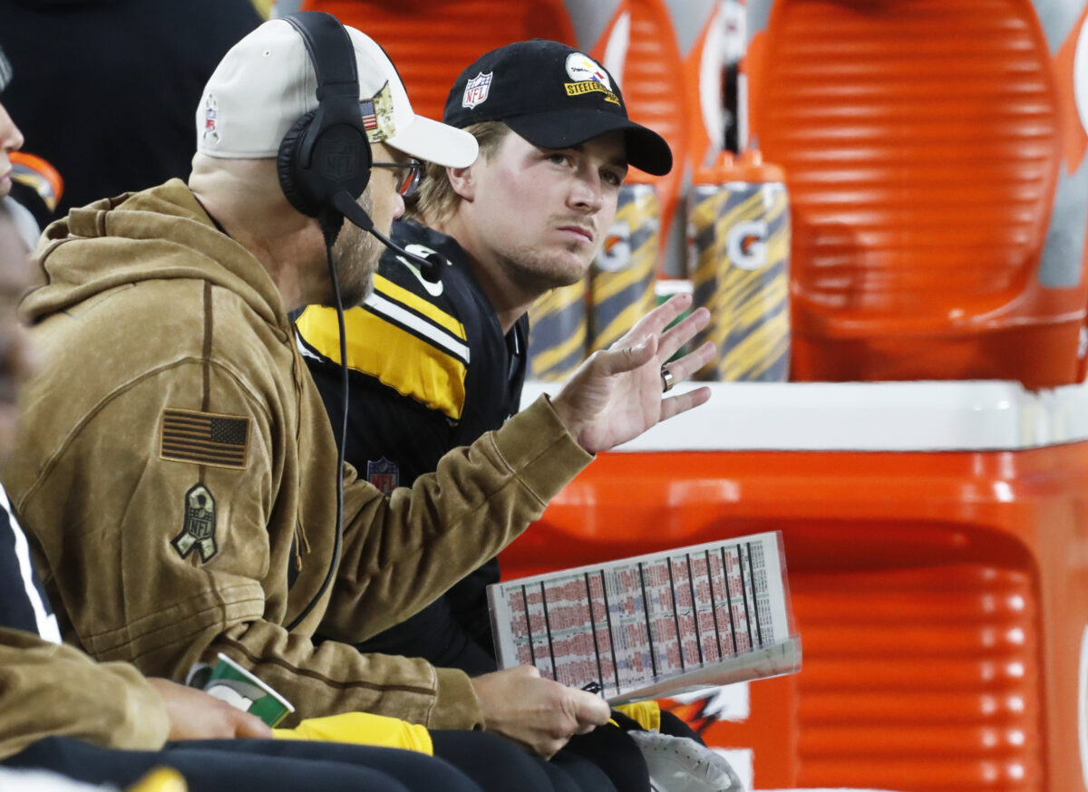 Body language reveals tension between Steelers OC Matt Canada and Kenny Pickett