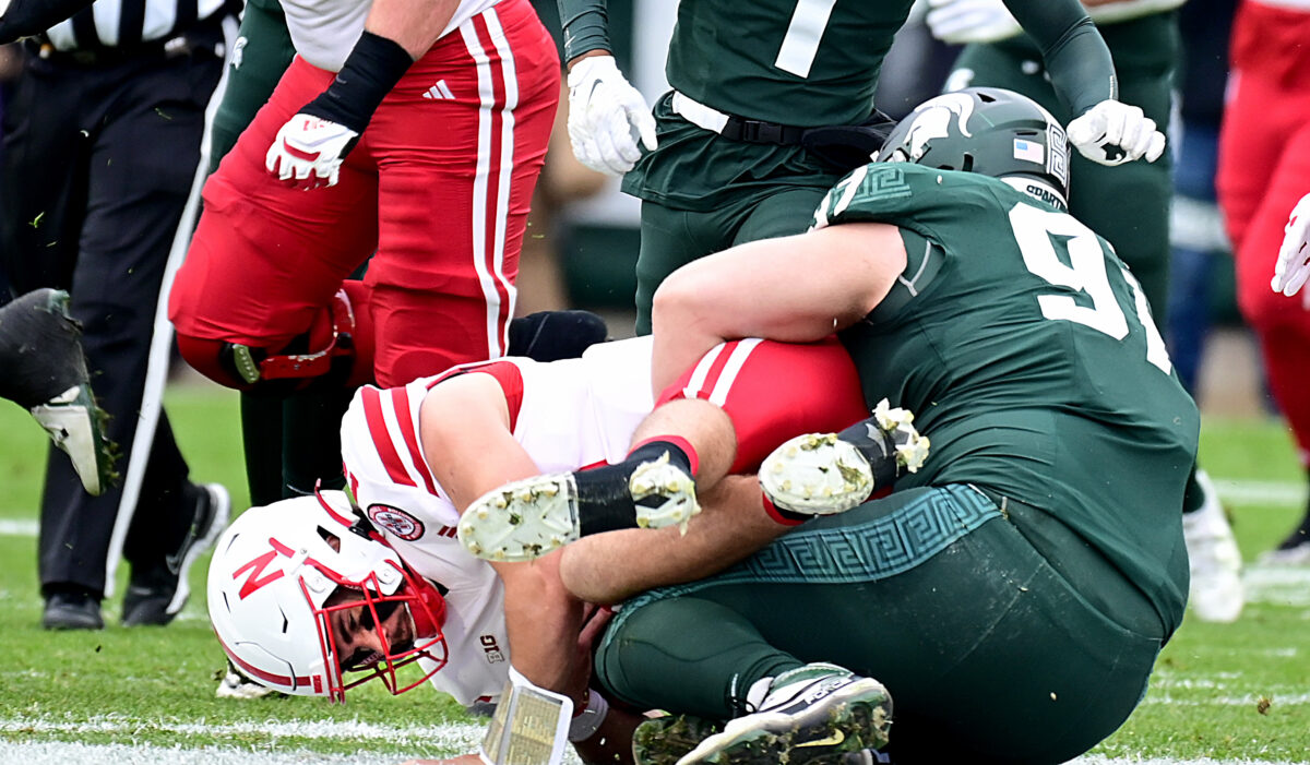 Michigan State football ends losing streak, beats Nebraska on senior day