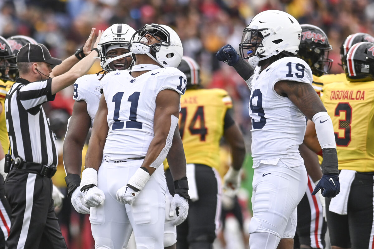 Best photos from Penn State’s road win at Maryland in Week 10