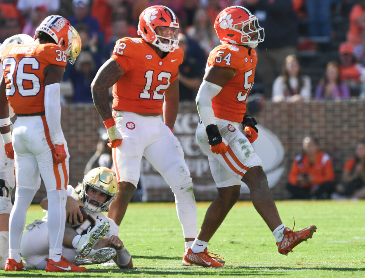 Clemson’s Defensive X-Factor for Week 11 vs. Georgia Tech