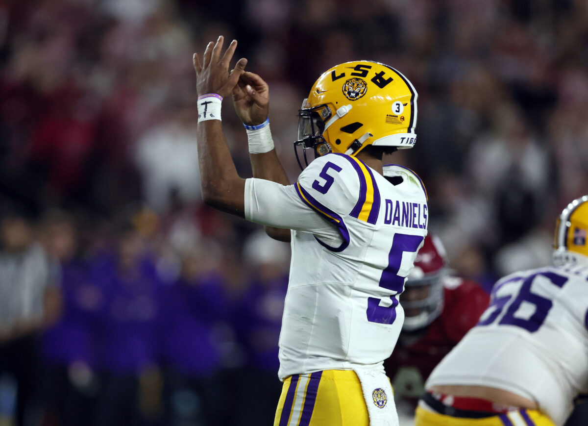 Where Jayden Daniels ranks on LSU’s all-time QB leader boards