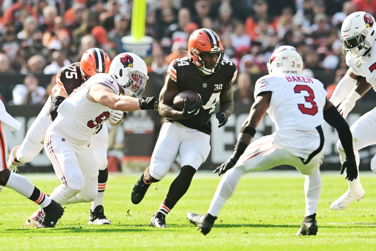 Data Dump: Browns rise up rankings after dominating the Cardinals