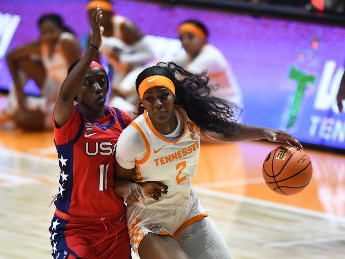 Team USA defeats Lady Vols in exhibition game