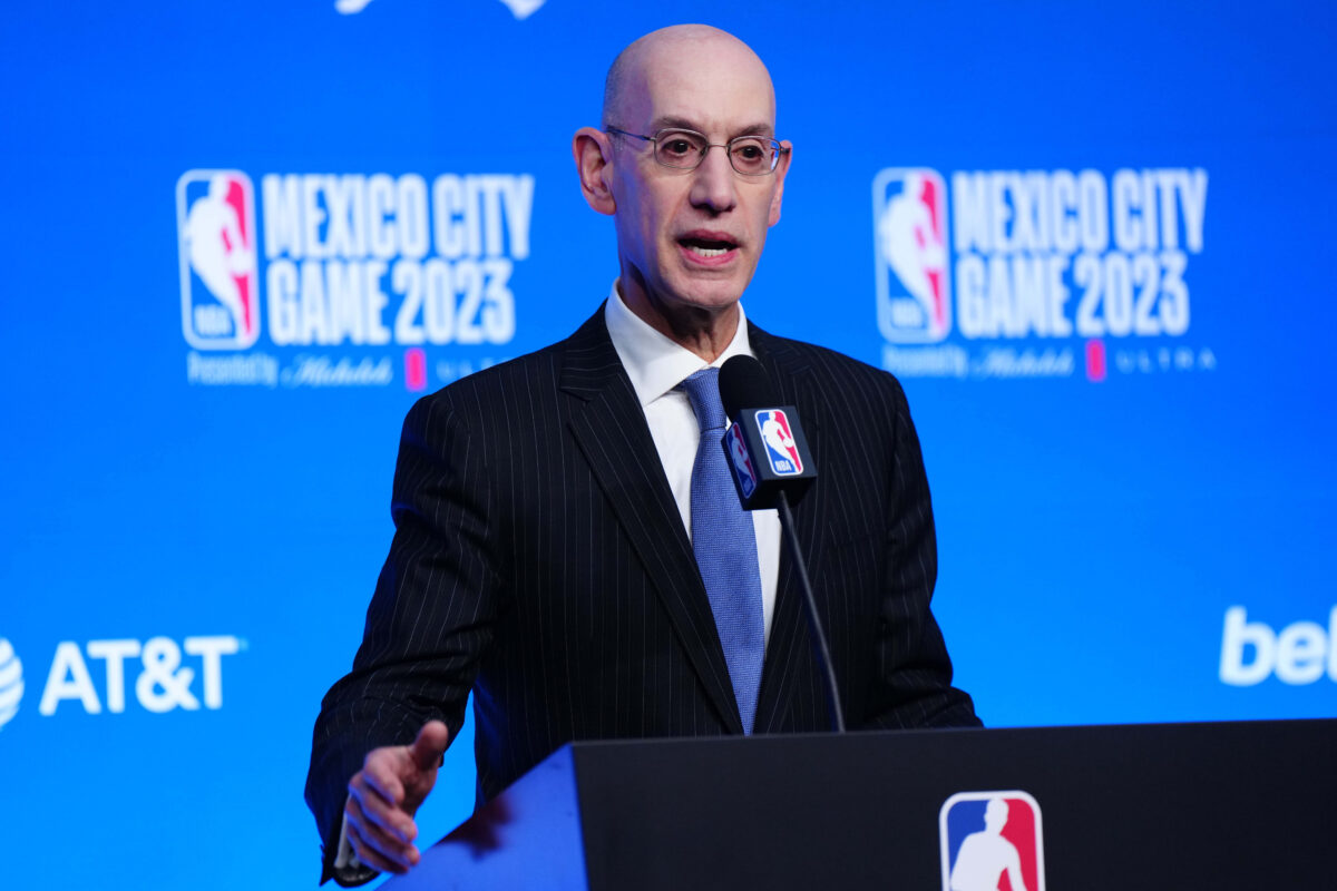 NBA Commissioner Adam Silver crashes Celtics broadcast to talk in-season tournament, expansion